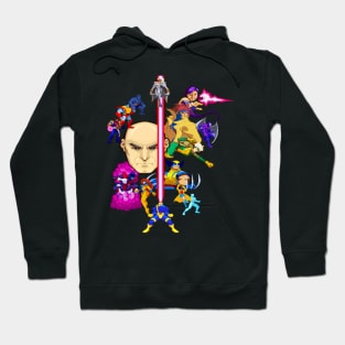 90s Superheroes Hoodie